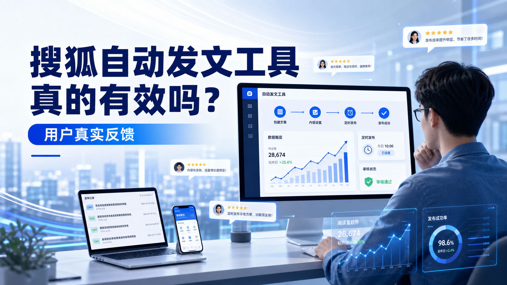 搜狐自动发文工具真的有效吗？吉林市用户的真实反馈