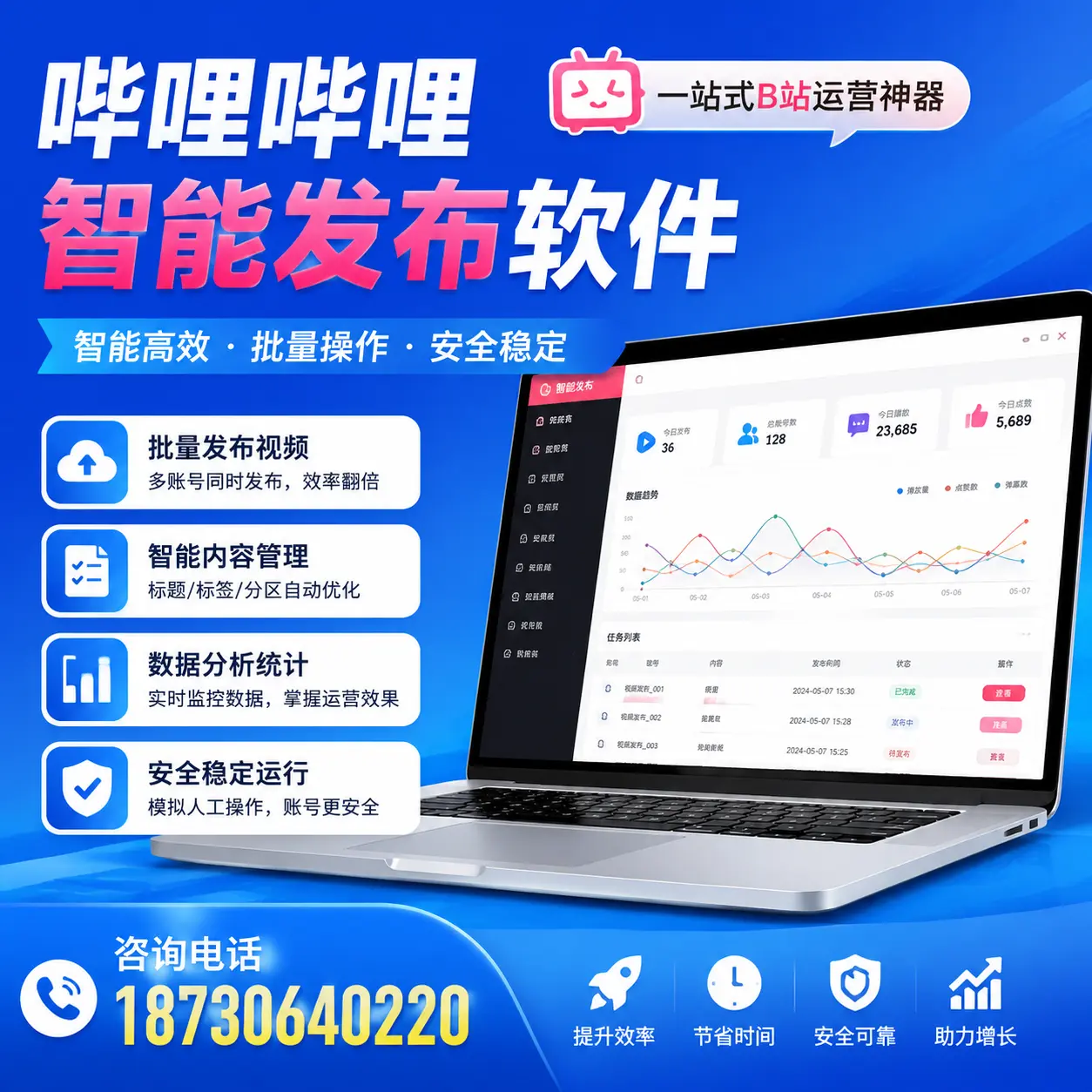 如何通过哔哩哔哩智能发布软件提升 吉林市 企业曝光率