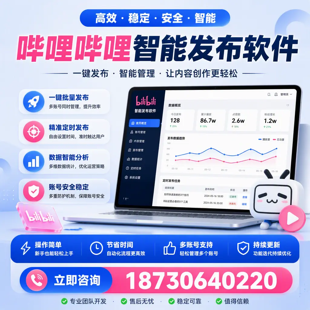如何在 吉林市 制定有效的哔哩哔哩智能发布策略
